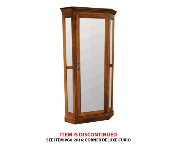 Tall Corner Curio