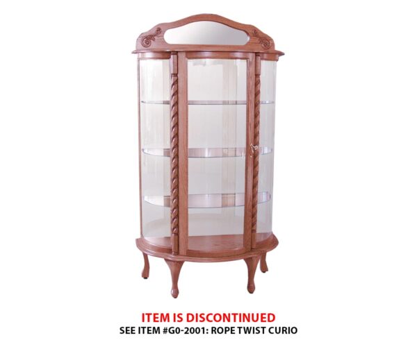 Curved Glass Curio
