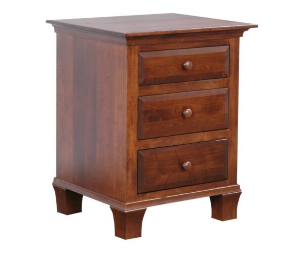 Willow 3 Drawer Nightstand
