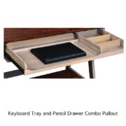 Timberline Desk & Hutch - Image 3