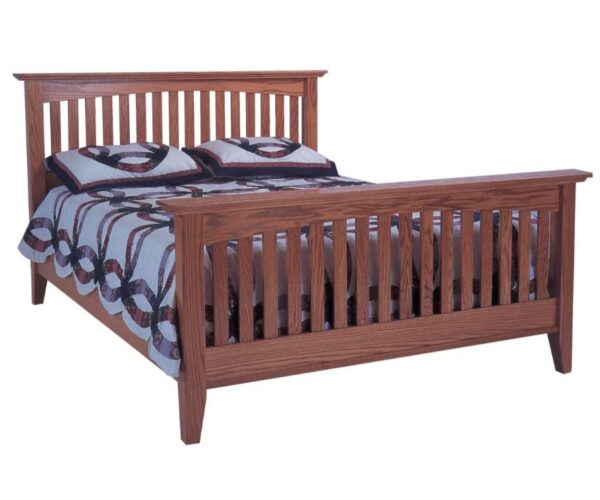 Arch Mission Slat Bed