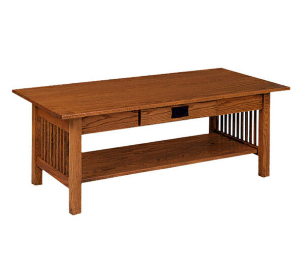 Mission Coffee Table with Drawer