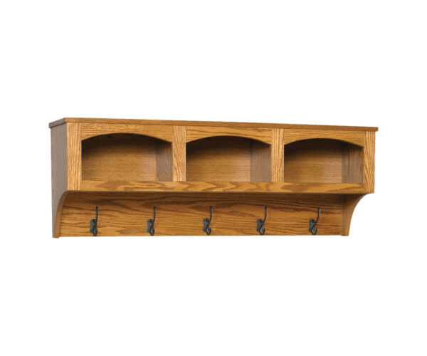Mission Shelf With Storage