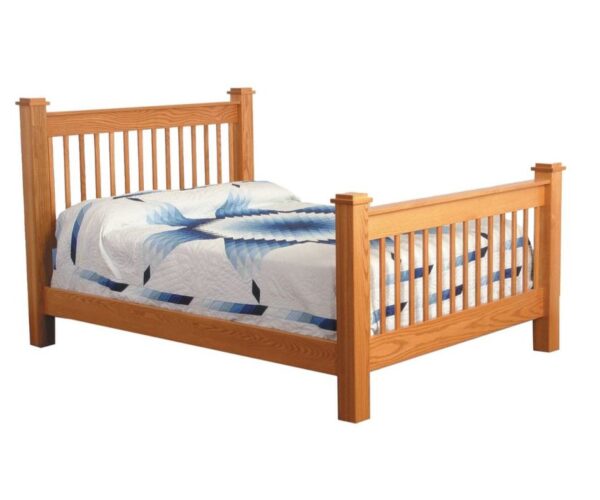 Heritage Mission Slat Bed
