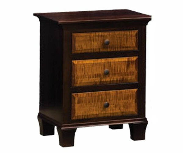 Willow 3 Drawer Nightstand