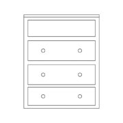 Upton Tall Chest - Image 3