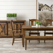 Lahoma Server With Sliding Barn Doors And Drawers - Image 2