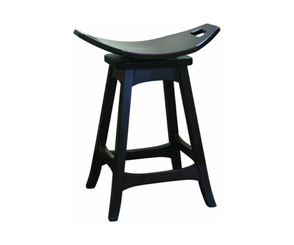 Weston Saddle 24" Swivel Bar Stool