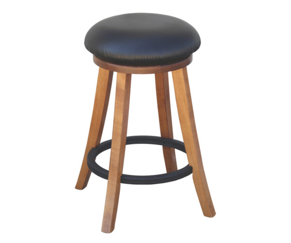 Turnstone 24" Swivel Bar Stool with Metal Ring