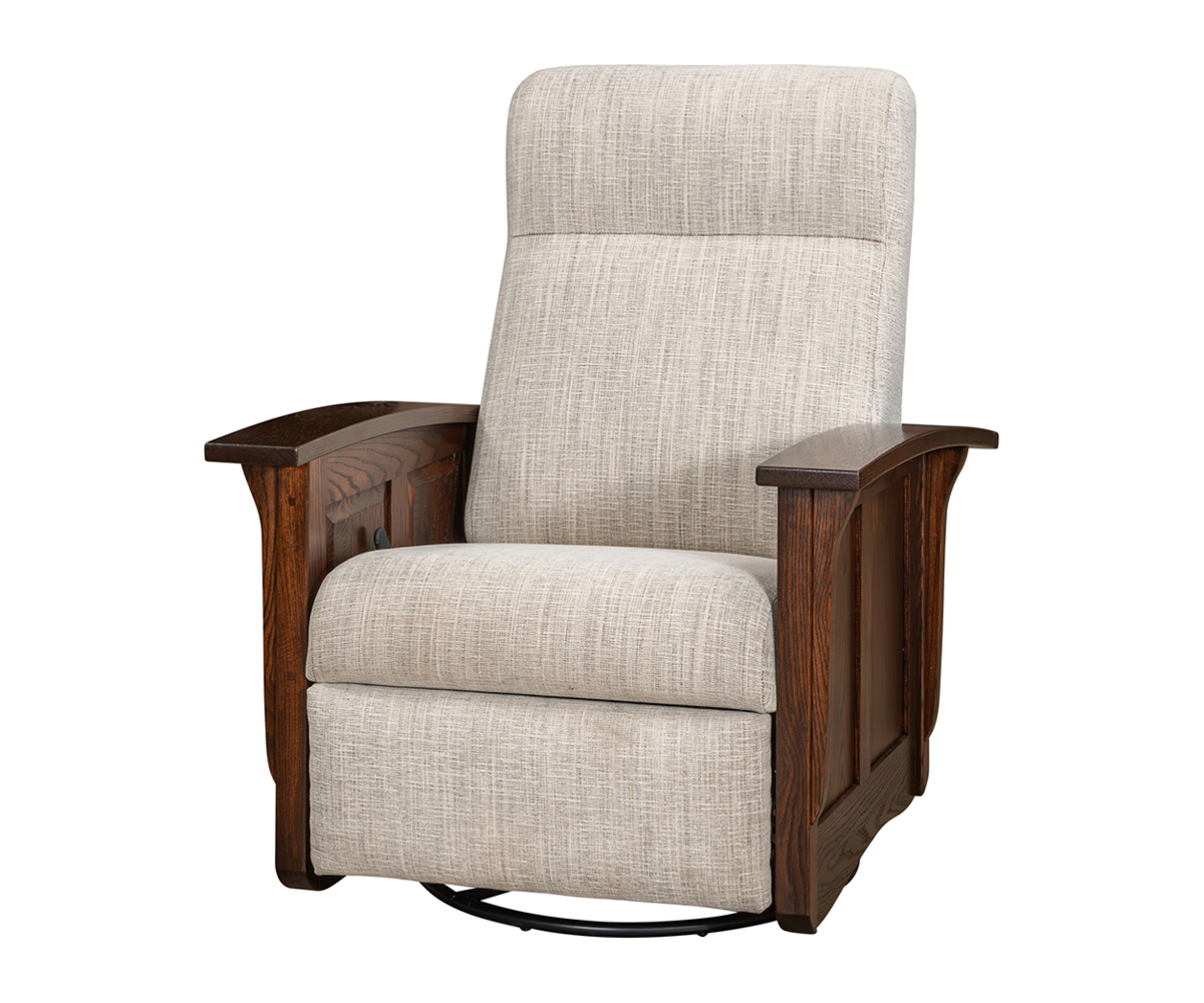 Panel Mission Swivel Glider Recliner - Image 2