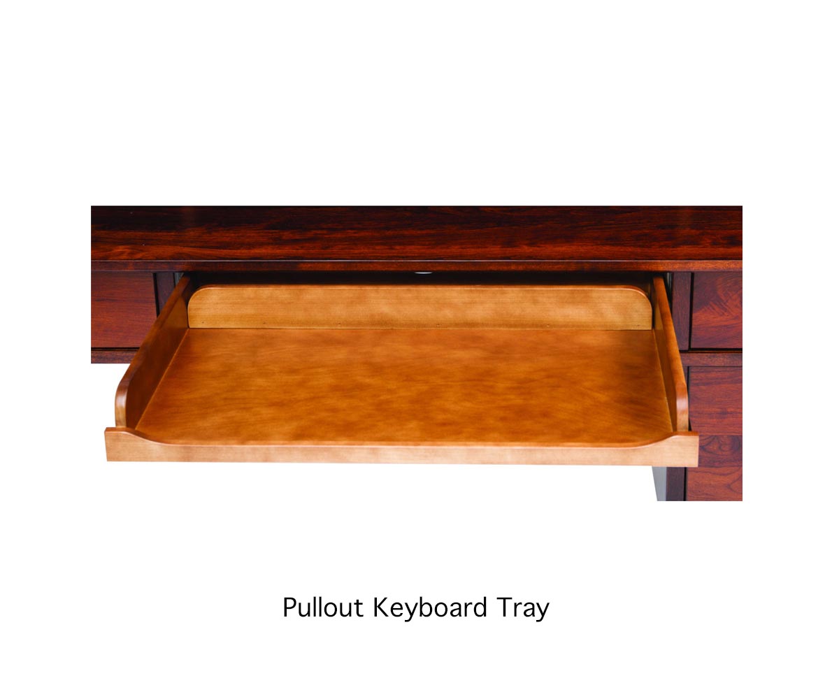 Craftsmen Computer Desk - Plain Legs - Image 2