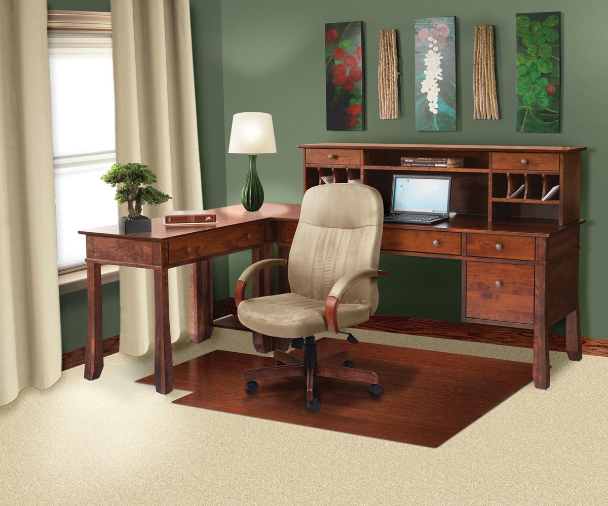 Craftsmen Computer Desk - Plain Legs - Image 3