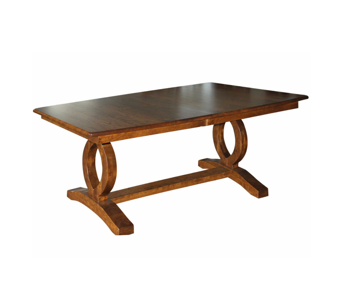 Master Double Pedestal Table